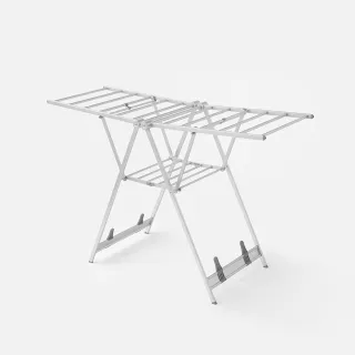 【特力屋】Home Zone 鋁合金蝶型折疊曬衣架