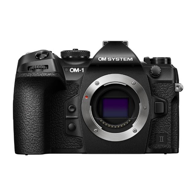  OLYMPUS 奧林巴斯 OM-1 Mark II 專業級 M4/3 無反相機，搭載 20MP 感光元件，支援 4K 高解析度錄影與 ISO 25600 以上高感光度表現。輕巧僅 401g~600g 重量，配備翻轉螢幕方便自拍與 vlog。內建機身防手震、10fps 高速連拍、場景模式、多種功能如 APP 遠端搖控與 WIFI 傳輸。適用 SD 記憶卡，臺灣總代理公司貨，提供 1 年完整保固，適合攝影愛好者與專業使用者。 