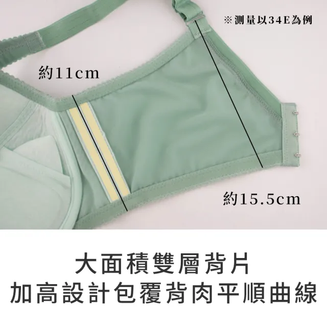 【玉如阿姨】永生浮游花內衣※0679海藍(B.C.D.E罩 上提 側推 包副乳 渾圓  MIT)