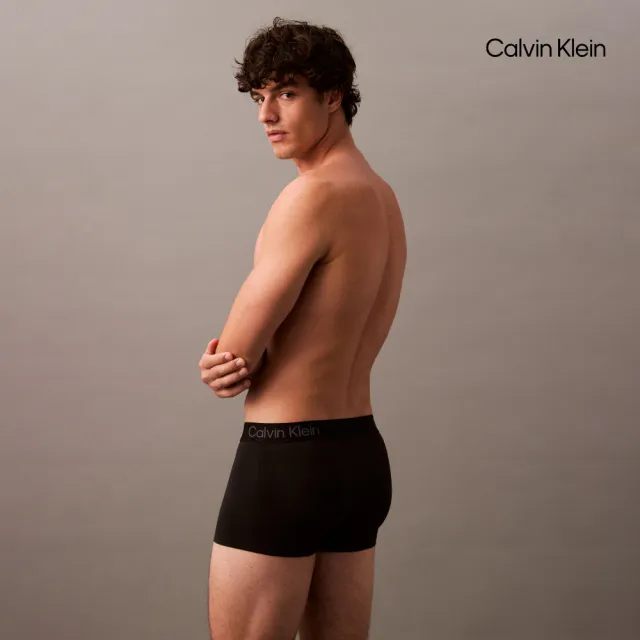 【CALVIN KLEIN】官方旗艦館CK Pro Fit 超細纖維低腰平口內褲_黑色