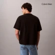 【CALVIN KLEIN】官方旗艦館CK Calvin Logo 圓領上衣_白色