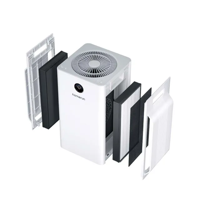 【HomeRun 霍曼】Airbo Plus寵物空氣清淨機 專用濾心  2入(H13 HEPA濾心微米級過濾)