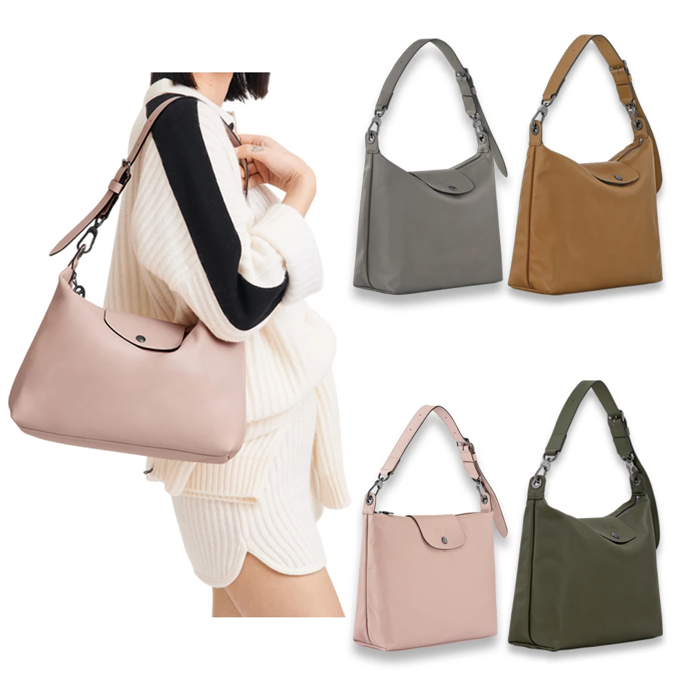 LONGCHAMP 半月形單肩包 LONGCHAMPLe Pliage Xtra M Hobo半月形單肩包,多款任選)