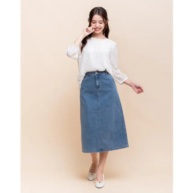 【perng yuh 芃諭名品】花漾朵朵 刺繡楊柳 雪紡上衣(2025 AW Collection|4C秋冬新品上市)