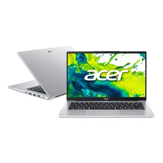 【Acer 宏碁】筆電包/滑鼠組★14吋四核心文書效能筆電(Aspire Lite/AL14-34P-C4V5/N150/4G/128G/W11S)