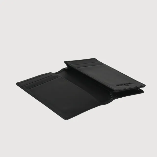 【BRAUN BUFFEL 德國小金牛】新遊牧族-TW 4卡名片夾-黑色(BF380-402-BK) 送禮推薦
