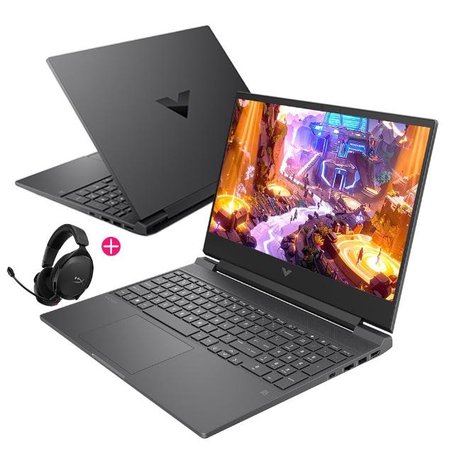 電競耳機★【HP 惠普】15.6吋 i5-13420H RTX5050-8G電競筆電(Victus 15-fa2185TX/16G/512GB SSD/W11)