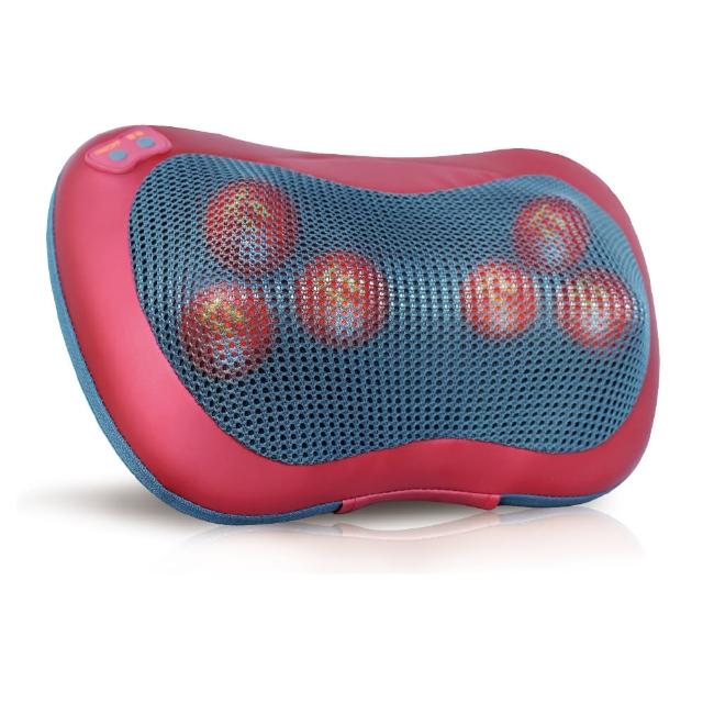  輝葉 HY-1688 熱感揉震按摩枕，專為肩頸背部設計，結合熱感加溫與揉震按摩功能，輕鬆緩解日常痠痛。紅色系時尚外觀，尺寸39x23x12cm，重量僅2kg，便於攜帶使用。品牌HUEI YEH輝葉，種類按摩棒/按摩器，產地中國，透過BSMI認證R32600，安全可靠的家用按摩好選擇。 