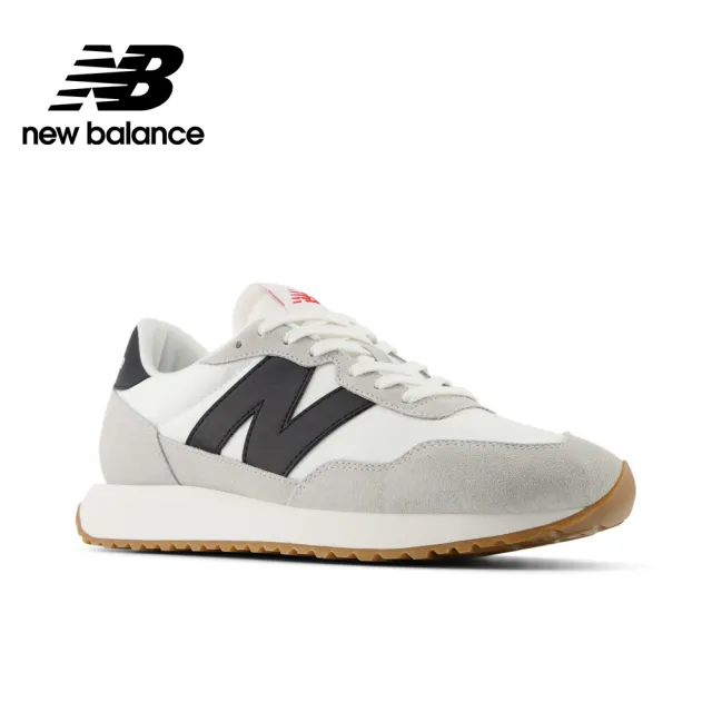 【NEW BALANCE】NB 237復古鞋/運動鞋_MS237CI-D_中性_白灰黑