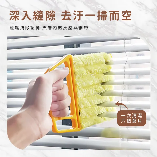 【工具王】買一送一 窗戶刷 車用清潔刷 清潔刷 百葉窗刷子 冷氣刷子 冷氣清潔刷(630-BCB*2 百葉窗除塵刷)
