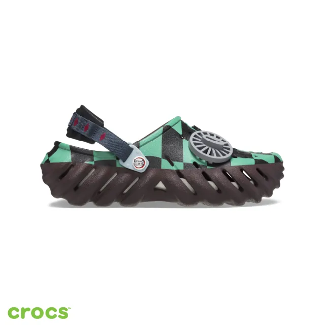 【Crocs】中性鞋 鬼滅之刃-炭治郎 Echo Clog 波波克駱格 聯名洞洞鞋(209317-2ZH)