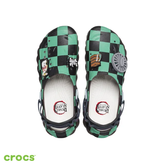 【Crocs】中性鞋 鬼滅之刃-炭治郎 Echo Clog 波波克駱格 聯名洞洞鞋(209317-2ZH)