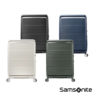 【Samsonite 新秀麗】28吋 PARALUX 前開式/上掀式/對開可擴充大容量PP輕量減震輪行李箱/旅行箱(多色可選)