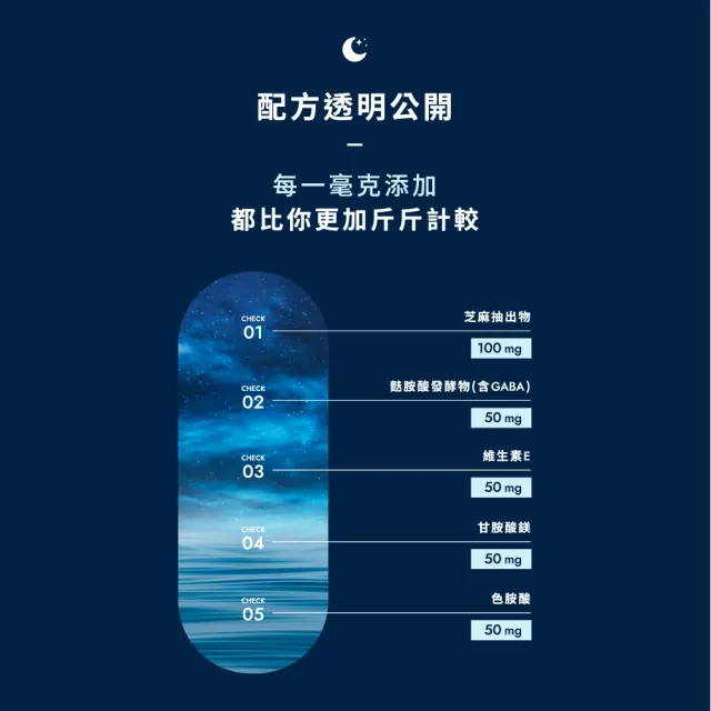 【Wedar 薇達】夜眠芝麻PRO 6盒組(30顆/盒.日本專利GABA.芝麻素.色胺酸)