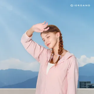 【GIORDANO 佐丹奴】男女裝 抗UV涼感輕薄外套 輕薄襯衫(多色任選 春夏特推)