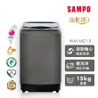 【SAMPO 聲寶】58H快配momo獨家★15公斤 MIT 變頻 金乾淨 直立式洗衣機(WM-MD15)