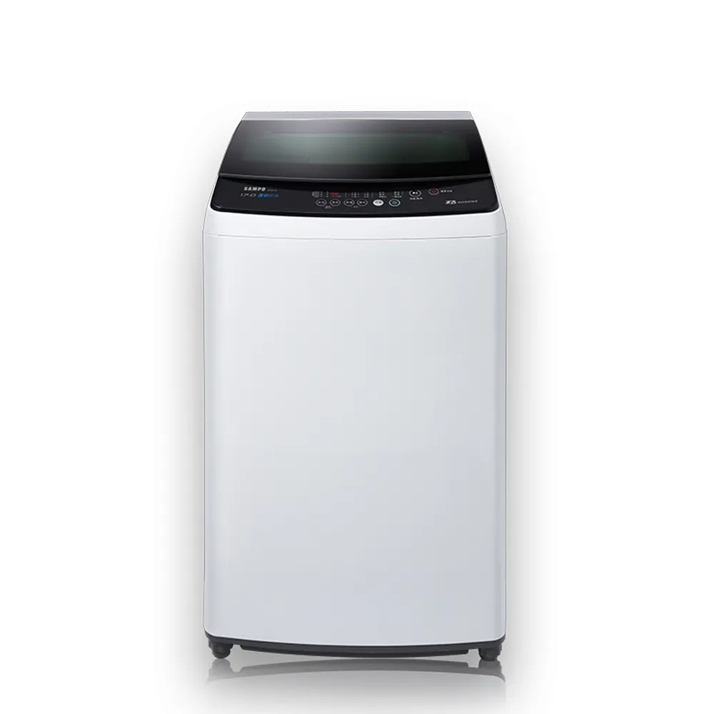 【SAMPO 聲寶】58H快配momo獨家★17公斤 金級省水 變頻 直立式洗衣機(WM-MD17)