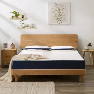 【hoi! 好好生活】藍盒子記憶綿三段式獨立筒床墊 Z1小石頭 180*190