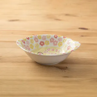 【LohasPottery 陸寶】日本製 美濃燒 動物卡通釉下彩壓紋 6.9吋卡通橢圓雙耳缽(焗烤盤 燉菜盤)