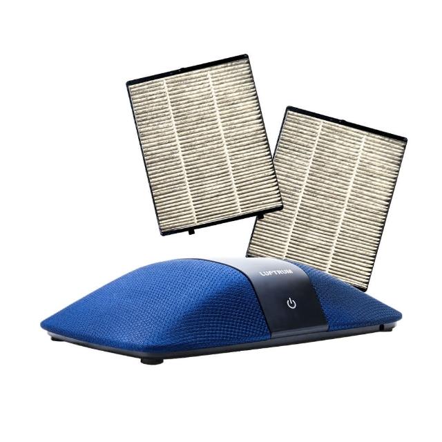 【LUFTRUM 瑞際】智能車用空氣清淨機C401A+兩片網(瑞典藍)