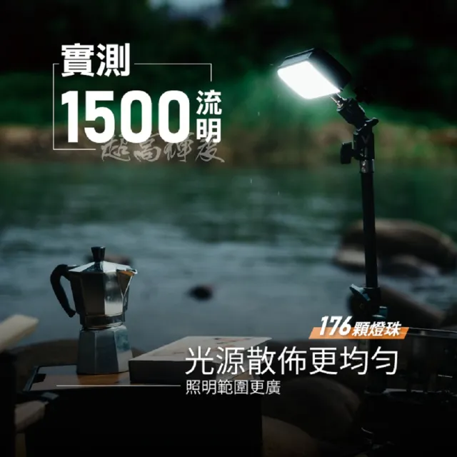 【KUSA OUTDOOR】LED露營照明燈 露營必備 照明 露營燈 工作燈 露營燈 釣魚 野外 LEDKA-DO88(送收納盒)
