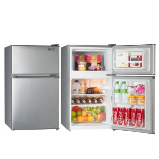 【SAMPO 聲寶】58H快配92公升定頻一級獨享系列雙門小冰箱(SR-C09G)