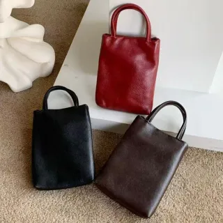 【LEEHER】雙11 真皮小包/包包/小方包/手機包/側背包/日常包/簡約百搭/牛皮側背包