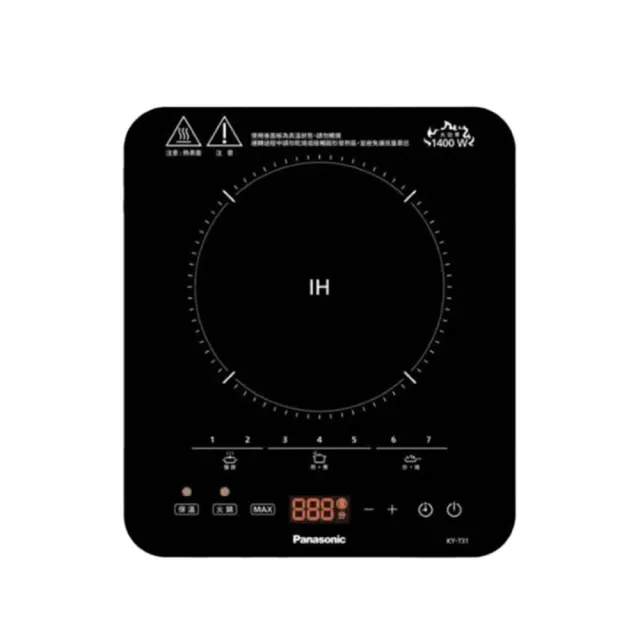 【Panasonic 國際牌】1400W高效變頻觸碰式IH電磁爐(KY-T31)