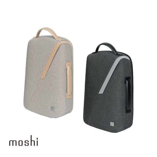 【moshi】Muto 斜肩背/後背/手提 三用電腦包(肩背包 後背包 手提包)