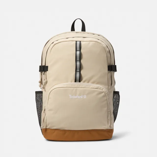 【Timberland】中性米灰色31公升休閒後背包(A43CBCY2)