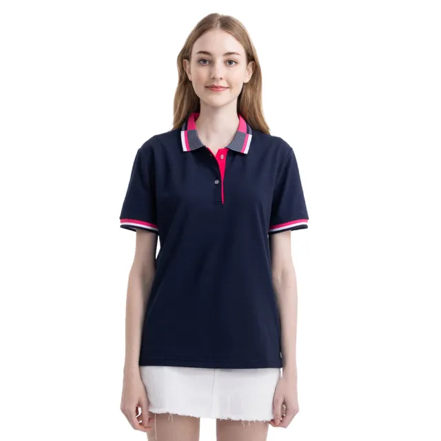 【PAUL SAILING】快乾棉排汗短袖POLO衫-女(天然棉51.2% 聚酯纖維48.8%（吸濕排汗原紗）)
