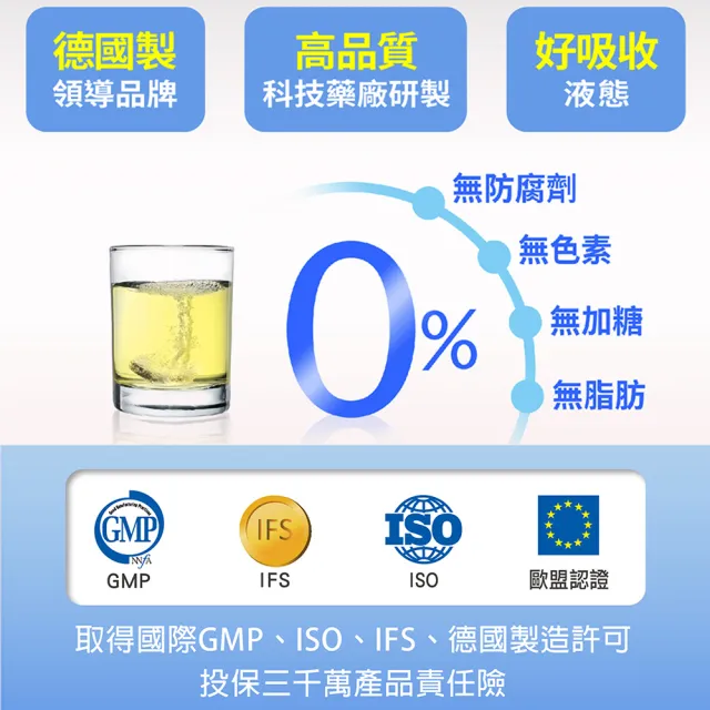 【Heilusan 好立善】機能保健系列發泡錠任選5入組(20錠/入、超級B群/C1000/蔓越莓/Q10+生物素/AtoZ)