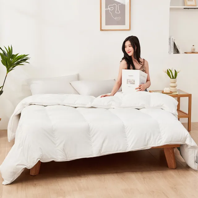 【Beauty Style】日規JIS90/10波蘭雁鴨絨立體羽絨被-加大8X7尺(潔淨度1000+/FP750)
