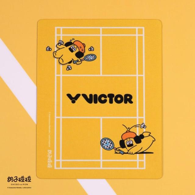【VICTOR 勝利體育】VICTOR高雄大師賽 x 胡子碰碰聯名滑鼠墊(C-P00VKM2503 E 黃)