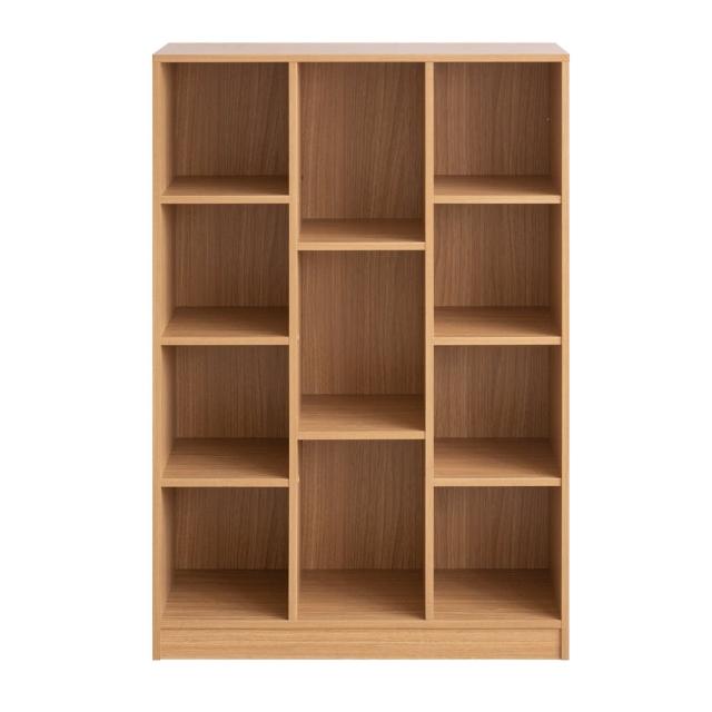 【TZUMii】賀比大規格十一格書櫃-雙色可選(書架 收納櫃 置物櫃 空櫃)