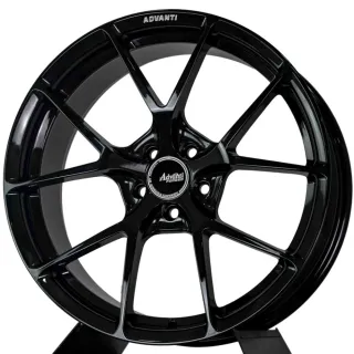 【Advanti】鍛造鋁圈 FORGED AFG01 18吋 ET40 亮黑 PCD:5*108 輪圈 四入組 送安裝(安托華)