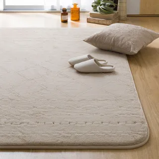 【NITORI 宜得利家居】極致吸濕發熱 地毯 N WARM WSP g 130×185 MX55(極致吸濕發熱 地毯)