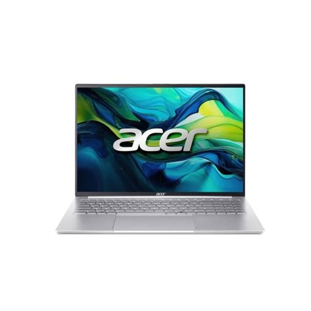 【Acer 宏碁】特仕版 16吋極輕薄AI筆電(Swift Lite/SFL16-51M-5184/Ultra 5-115U/16G/512G+1TB SDD/1190g)