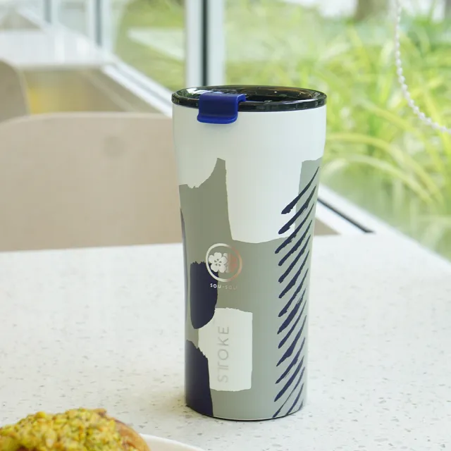 【STTOKE】精品陶瓷保溫杯 16oz/460ml SOU.SOU 聯名款(陶瓷塗層/防漏隨行/多色可選)