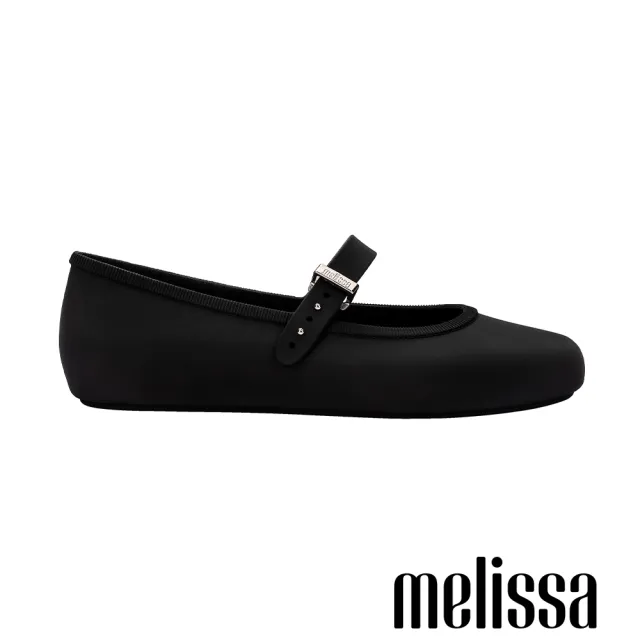 【Melissa】圓頭素面瑪莉珍鞋(黑色)