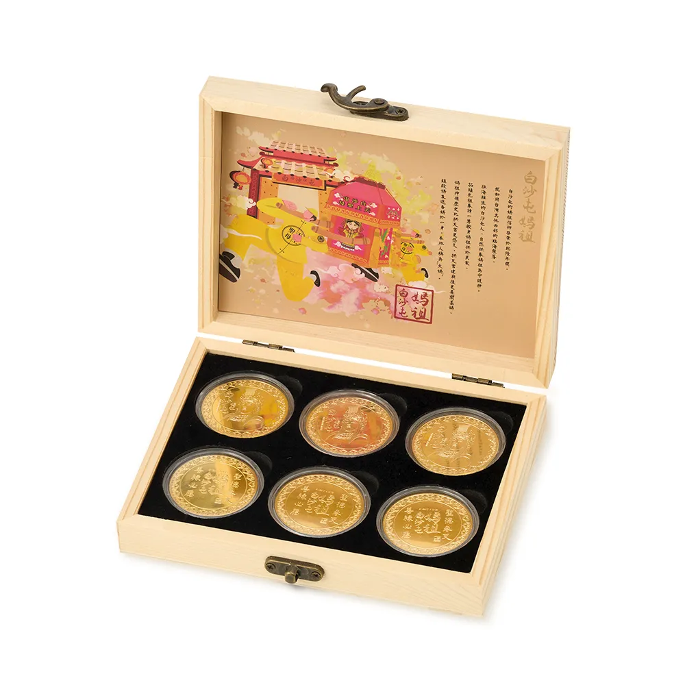 白沙屯媽祖】錢母6入禮盒組- momo購物網- 好評推薦-2025年12月
