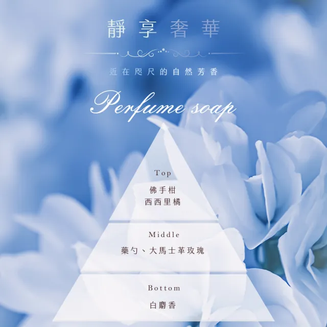 【阿皂屋】手工皂-法式晨露香氛皂推薦-3入組(胺基酸皂-中性皂-香氛皂-香皂-肥皂)