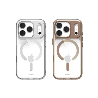 【moshi】iGlaze 磁吸透明保護殼 for iPhone 17 Pro(兼容MagSafe 手機殼)