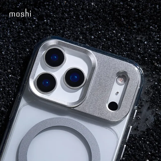 【moshi】iGlaze 磁吸透明保護殼 for iPhone 17 Pro Max(兼容MagSafe 手機殼)