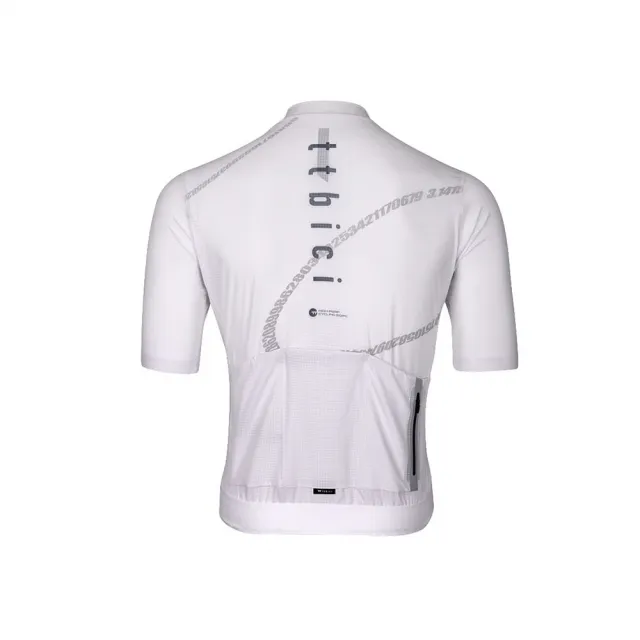 【TTbici】A Line Men s Lightweight Team Jersey 男款車隊版輕量車衣  白色(B6TC-A01-WHXXXM)
