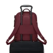 【TUMI】VOYAGEUR Halsey 都會通勤後背包 - 勃根地紅(TUMI 官方旗艦店)