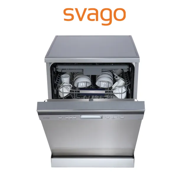 【SVAGO】VD6111 45cm半嵌式自動開門洗碗機 10人份(含原廠安裝)