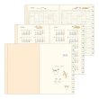 【MIDORI】《2026 Pocket Diary 手帳 - 小貓咪 》B6 週間橫式