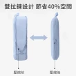 【UNIQE】2入 高質感旅行壓縮袋六件組 衣物收納袋鞋袋 防潑水抗皺 出國旅遊分裝袋 大容量行李箱收納包