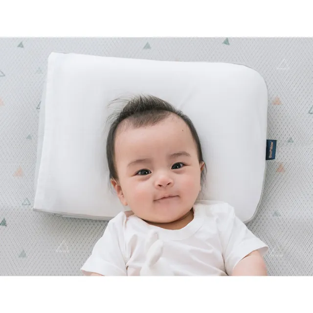 【GIO Pillow】雙淇淋冰涼透氣護頭型枕S/M號 2種尺寸(嬰兒枕頭 新生兒枕頭 水洗枕頭 透氣枕 涼感枕)